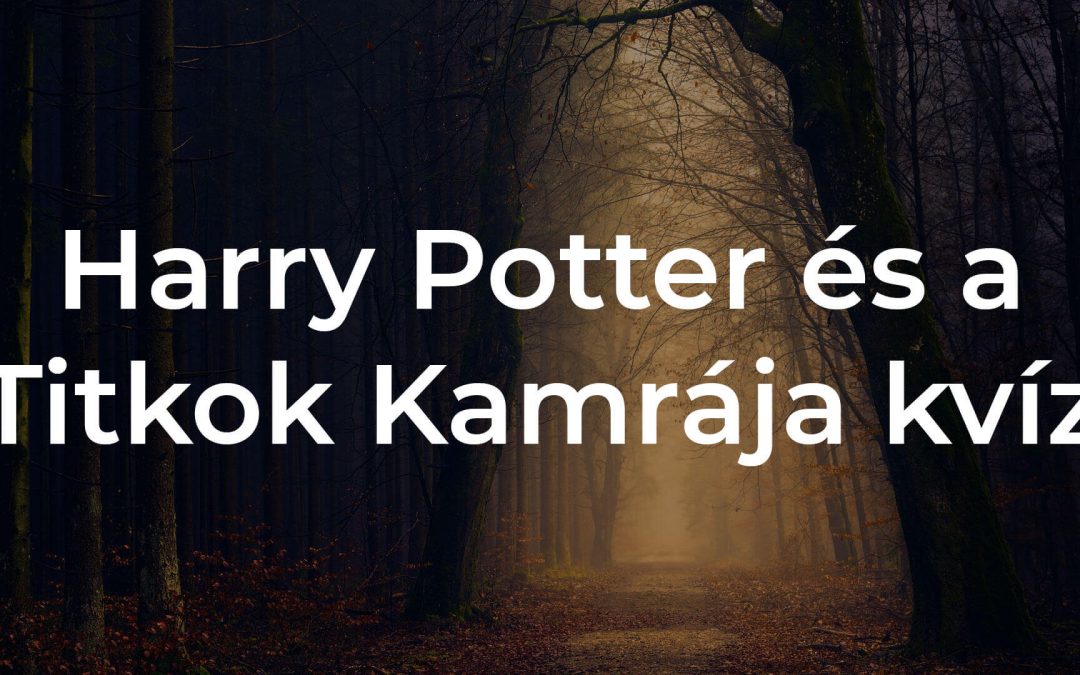 Harry Potter és a Titkok Kamrája kvíz - Teszteld a tudásodat!