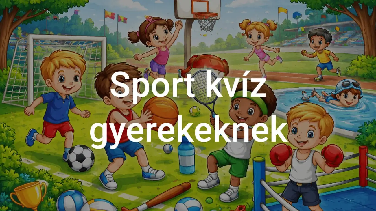 Sport kvíz gyerekeknek